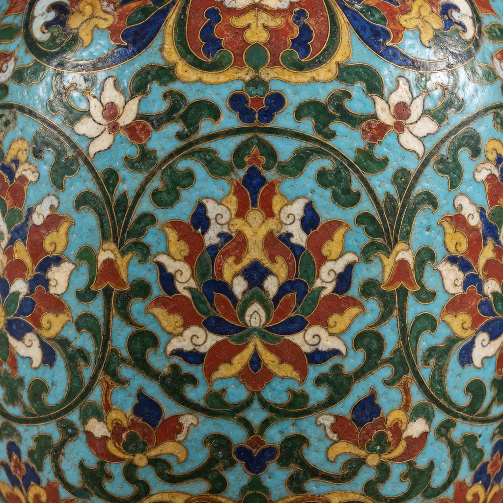 Cloisonné artwork for allageo.com