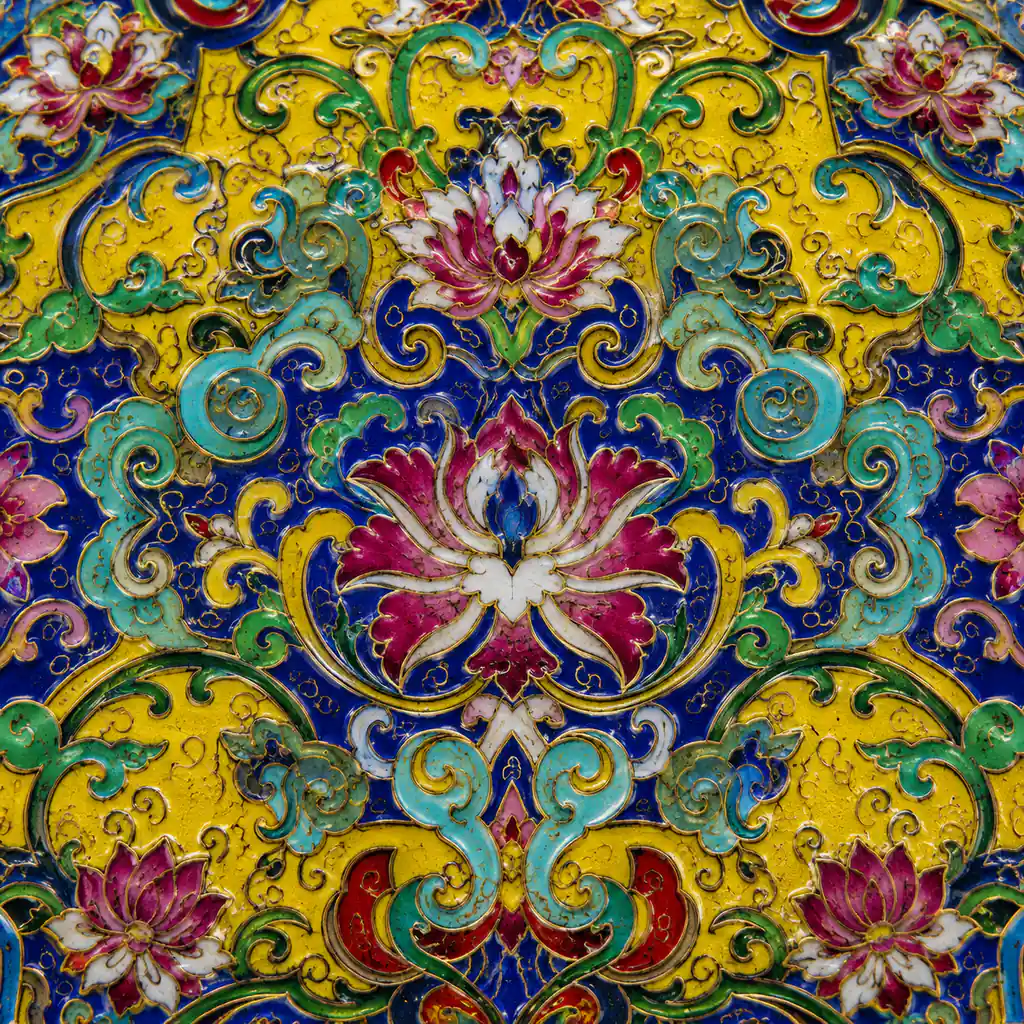 Cloisonné artwork for arladys.com