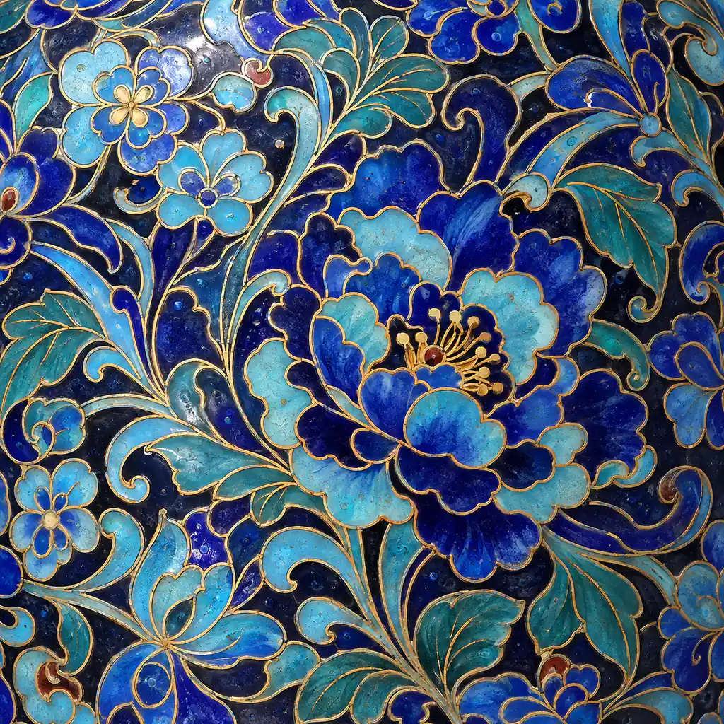 Cloisonné artwork for ascendior.com