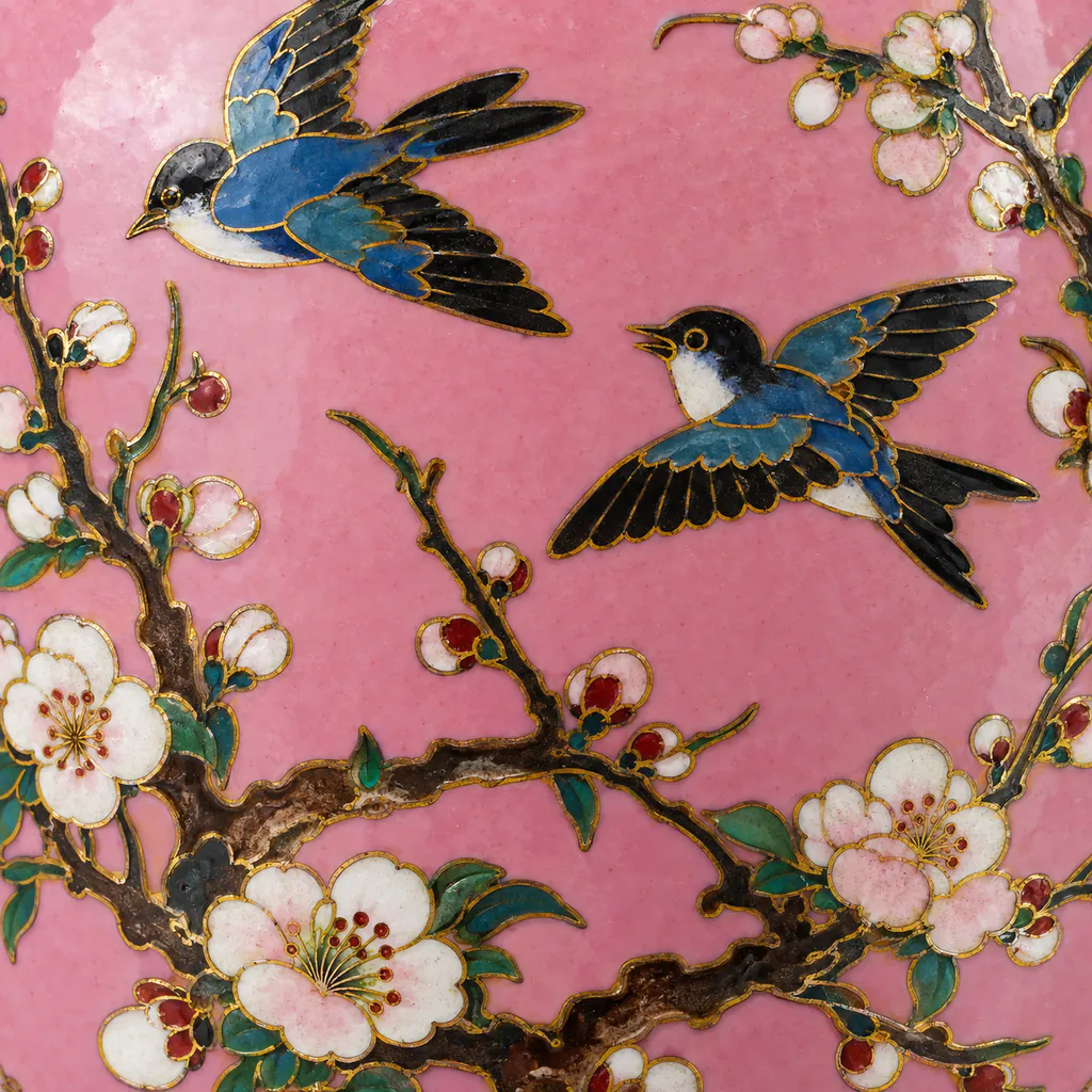 Cloisonné artwork for asegeo.com