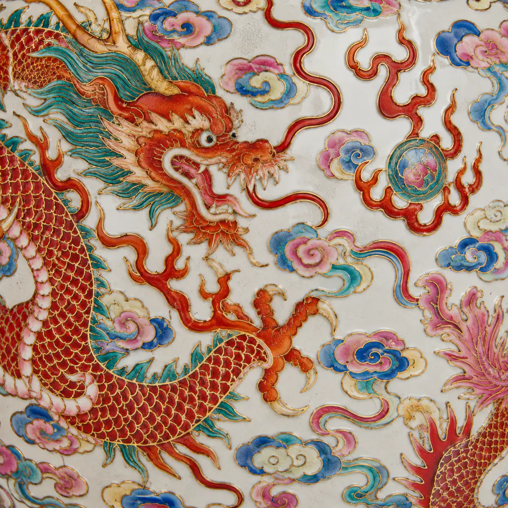 Cloisonné artwork for auseido.com