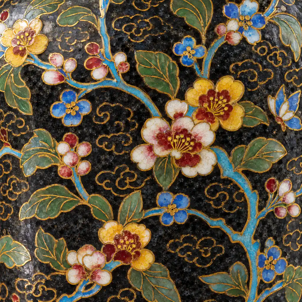 Cloisonné artwork for converdegroup.com