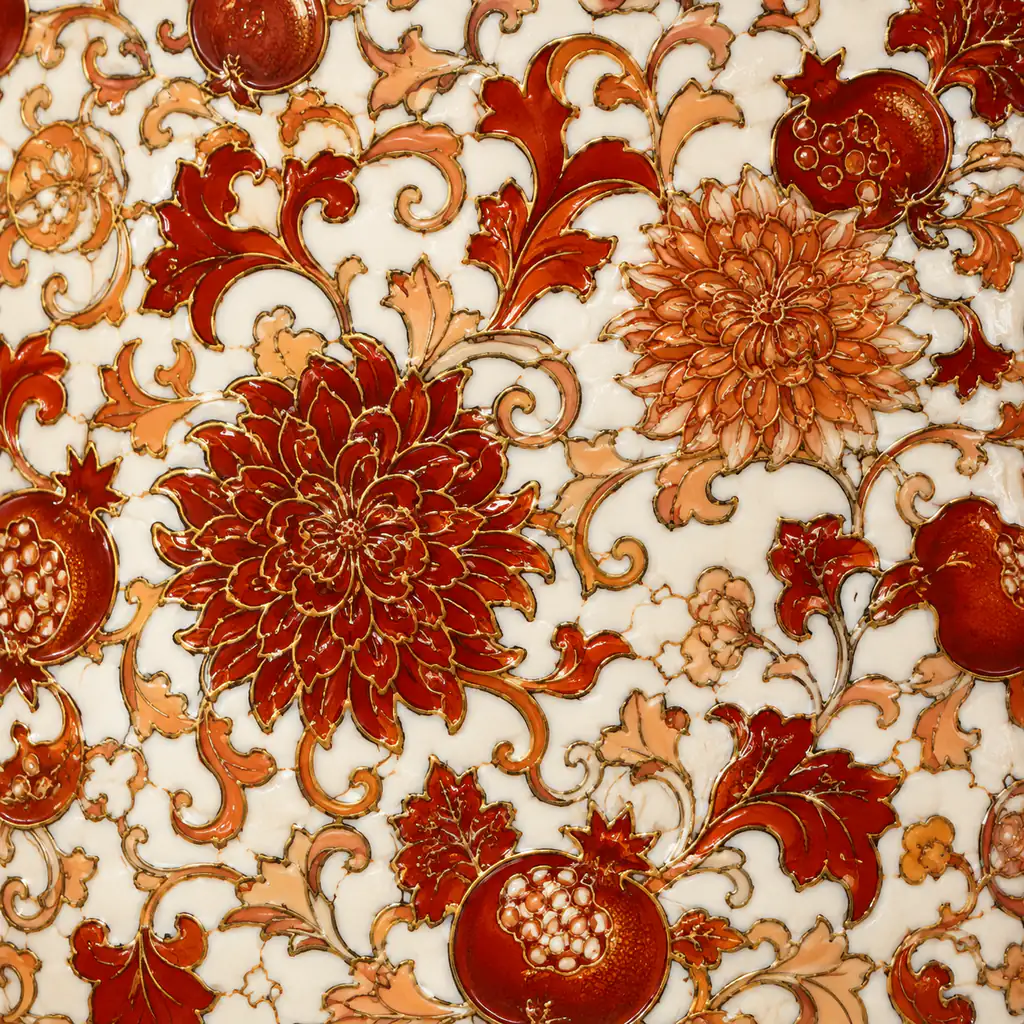 Cloisonné artwork for dulcent.com