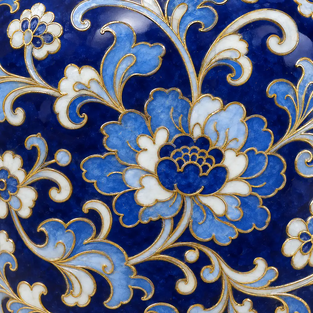 Cloisonné artwork for equaseo.com
