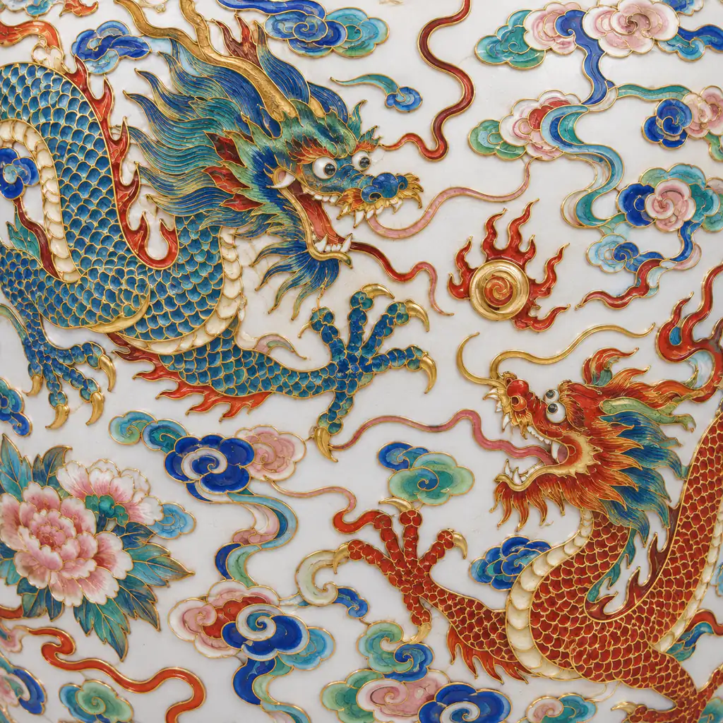 Cloisonné artwork for esegeo.com