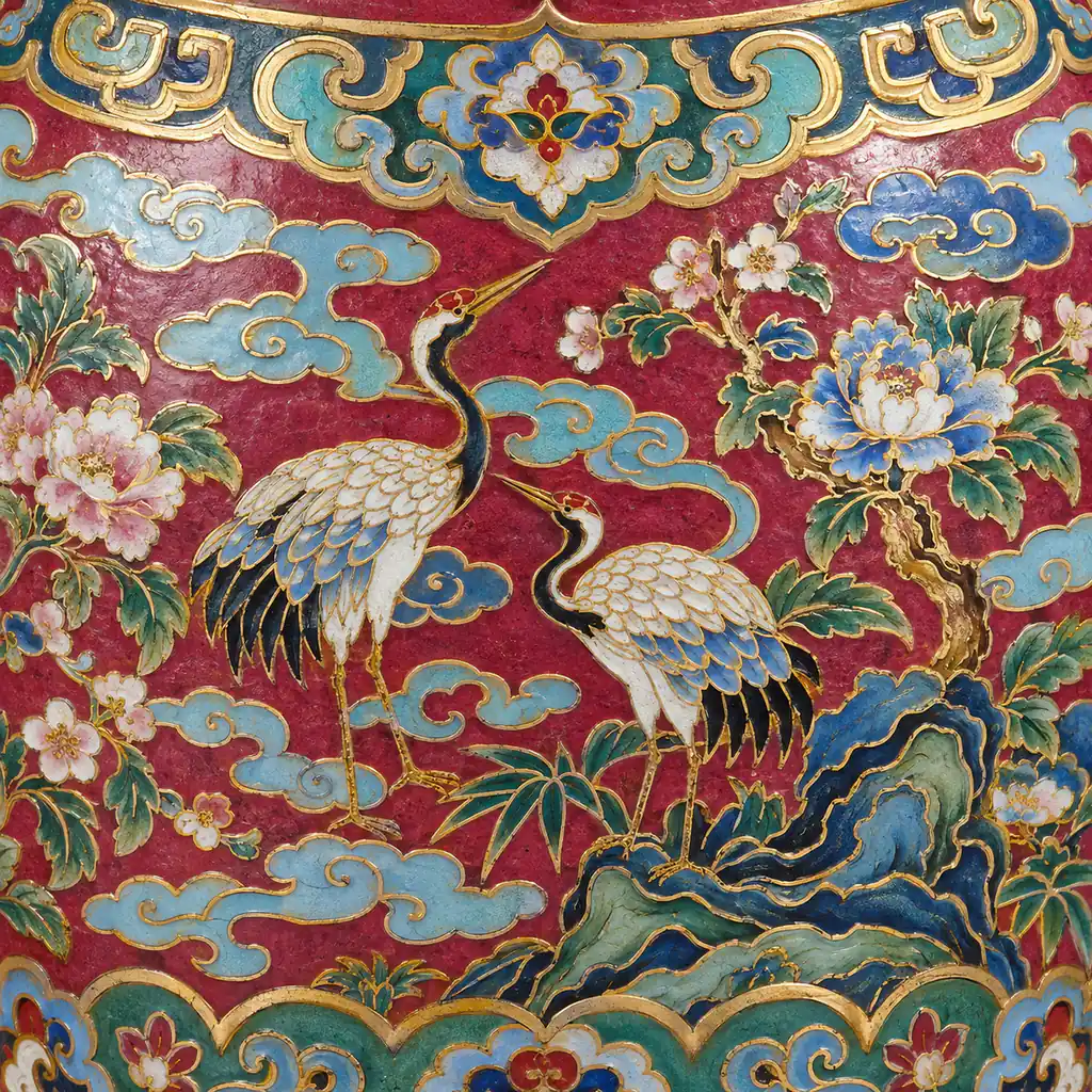 Cloisonné artwork for euion.com