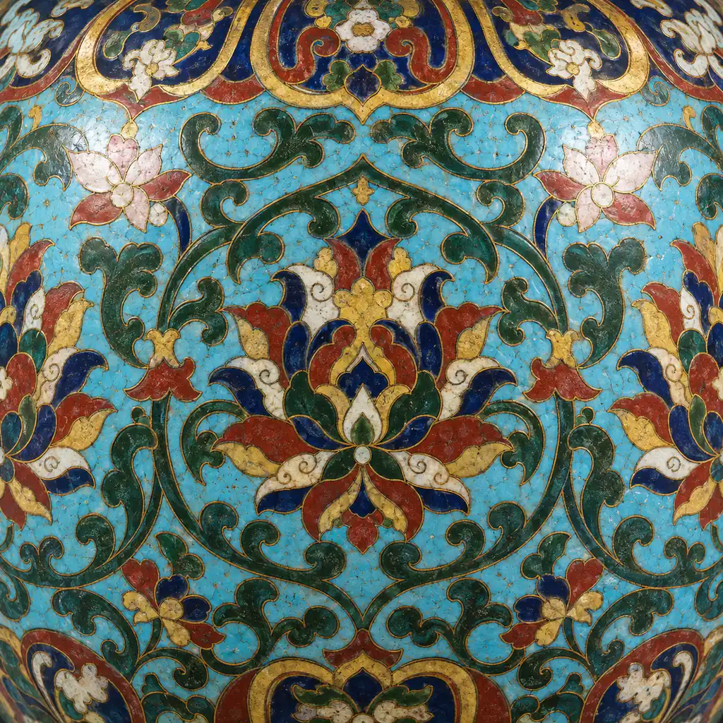 Cloisonné artwork for excelseor.com