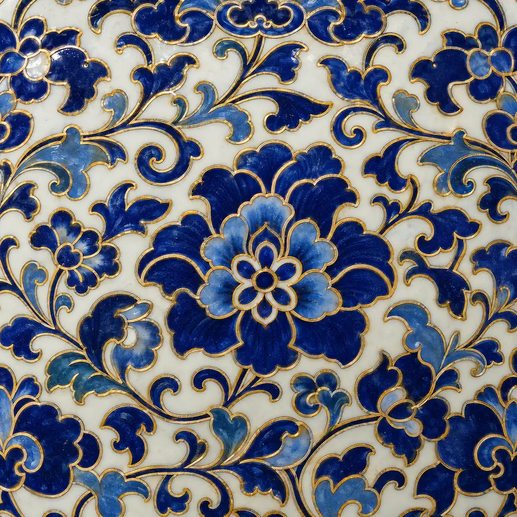 Cloisonné artwork for fourient.com
